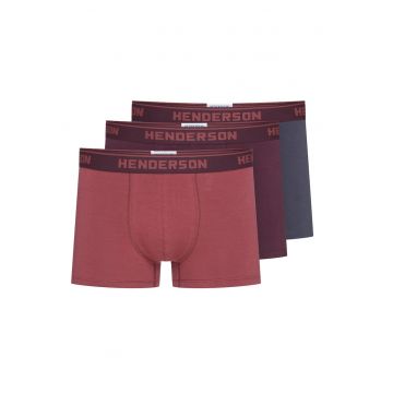 Set 3 perechi boxeri barbati -  Bumbac/Elastan - Multicolor