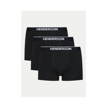 Set 3 perechi de boxeri -  702426 - Negru - Bumbac