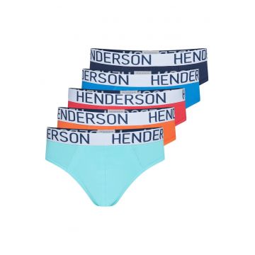 Set 5 perechi chiloti barbati Kerr -  Bumbac/Elastan - Multicolor