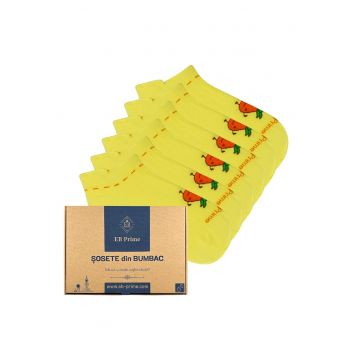 Set 6 perechi - Sosete scurte Dama -  Cutiuta 