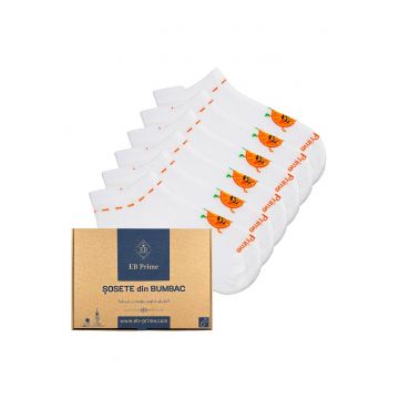 Set 6 perechi - Sosete scurte Dama -  Cutiuta 