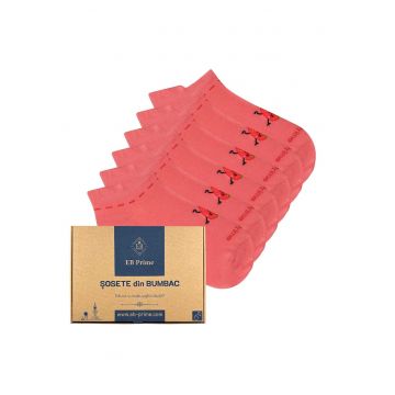 Set 6 perechi - Sosete scurte Dama -  Cutiuta 