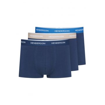 Set boxeri barbati -  Bumbac - Bleumarin - 3 perechi