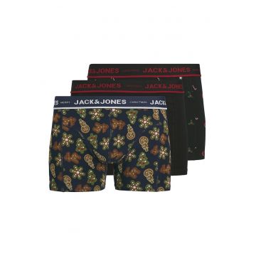 Set de boxeri cu banda logo in talie - 3 perechi