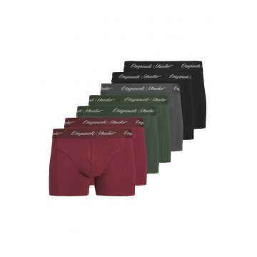 Set de boxeri cu banda logo in talie - 7 perechi