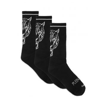 Set de sosete cu model logo - 3 perechi