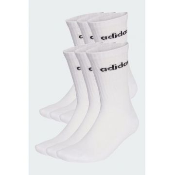 Set de sosete din amestec de bumbac cu logo - 6 perechi