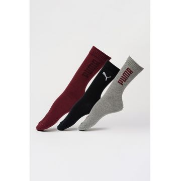 Set de sosete lungi cu logo - 3 perechi