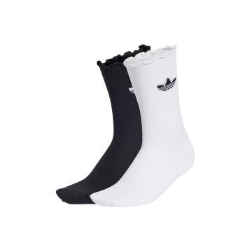 Set de sosete lungi cu volane - 2 perechi