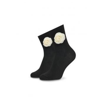 Sosete dama  set 2 par - inaltime mare - negru - universal