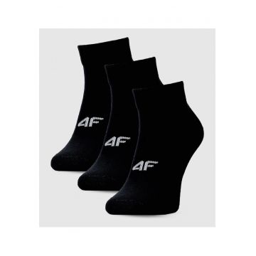 Sosete Femei Negru Intens 3 Pairs Set 73% Bumbac Elastice Confort  SPORTSTYLE