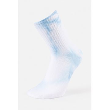 Sosete lungi din amestec de bumbac cu model