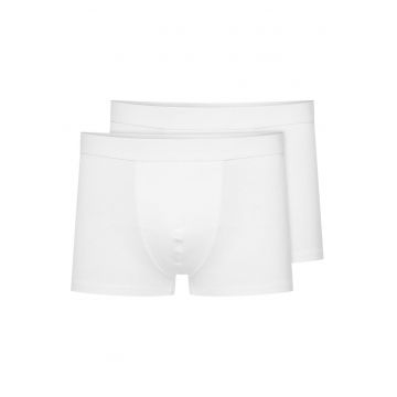 Boxeri barbati set de 2 perechi -  alb