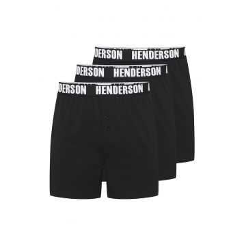 Boxeri (crac mai lung) Onside  set de 3 perechi negru