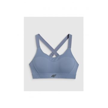 Bustiera Sport Femei  S - Gri - Sustinere Ridicata - Tehnologie 4FDry