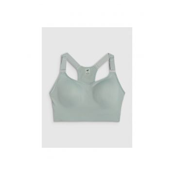 Bustiera Sport Femei -  Sustinere Mare - Tehnologie 4FDry - Multi Active - Verde inchis