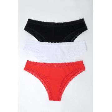 Chiloti brazilian femei TF116 - set 3buc