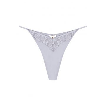 Chiloti tanga Oleksa  Bumbac - Gri