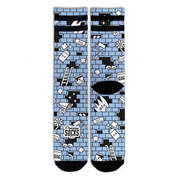 Ciorapi Coolmax Pink Floyd The Wall de lungime medie