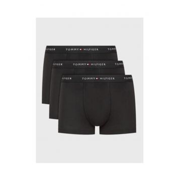 Set 3 perechi boxeri barbati -  negru - bumbac