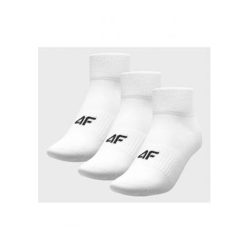 Set 3 perechi Sosete barbati -  alb - marime 43-46 - material bumbac