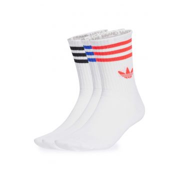 Set de 3 perechi de sosete unisex - multicolor