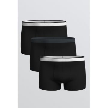 Set de boxeri cu talie joasa - 3 perechi