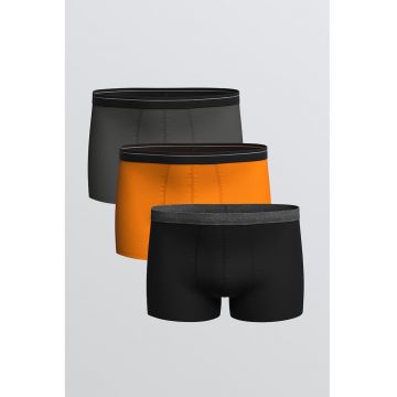 Set de boxeri cu talie medie - 3 perechi