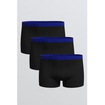 Set de boxeri cu talie medie - 3 perechi