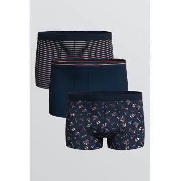 Set de boxeri din amestec de bumbac - 3 perechi