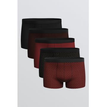 Set de boxeri din amestec de bumbac - 5 perechi