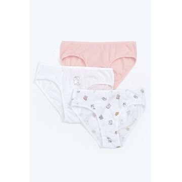 Set de chiloti de bumbac - 3 perechi