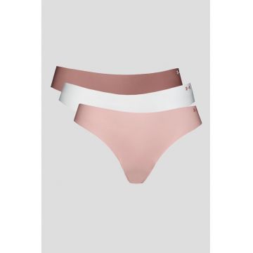 Set de chiloti tanga fara cusaturi Pure Strech - 3 perechi