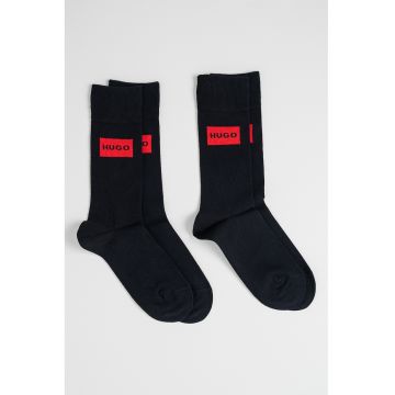 Set de sosete lungi cu logo - 2 perechi