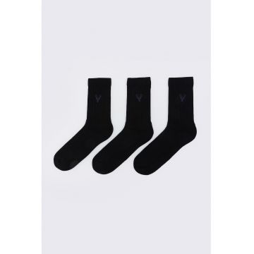 Set de sosete lungi striate - 3 perechi