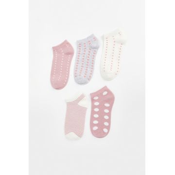 Set de sosete pana la glezna - 5 perechi