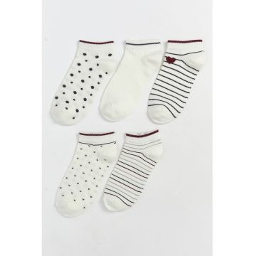 Set de sosete pana la glezna - 5 perechi