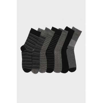 Set de sosete scurte din amestec de bumbac - 7 perechi