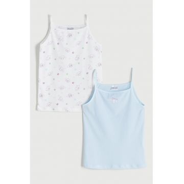 Set de top-uri cu imprimeu Cinnamoroll - 2 piese