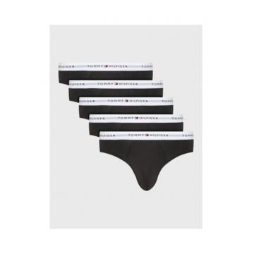 Set slipuri barbati -  negru - bumbac/elastan -