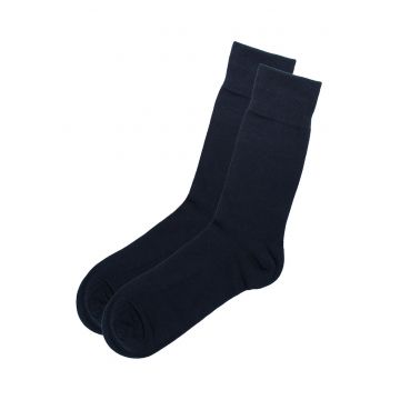 Sosete barbati -  Bumbac - Albastru inchis