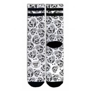 Sosete de lungime medie Coolmax Skater Skull