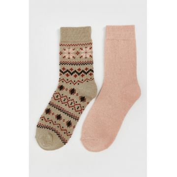 Sosete lungi din amestec de lana