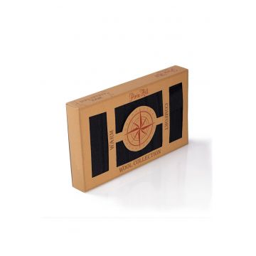 Sosete Merino Warm & esarfa Black