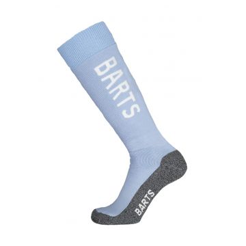 Sosete mid-calf unisex din amestec de lana cu logo pentru ski