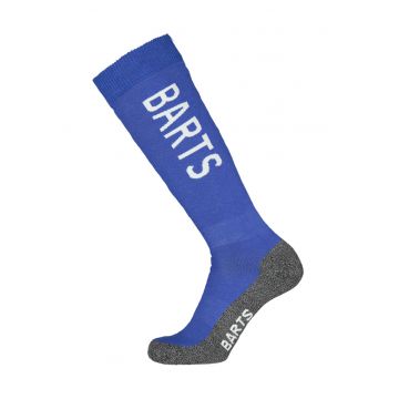 Sosete mid-calf unisex din amestec de lana cu logo pentru ski