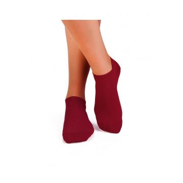 Sosete scurte bambus FINE BAMBOO Sneaker BORDEAUX