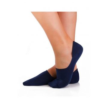 Sosete tip talpici INVISIBLE ORGANIC SOCKS DARK BLUE