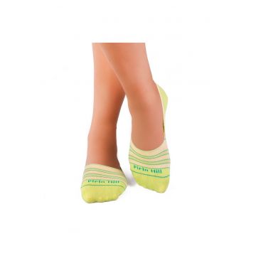 Sosete tip talpici INVISIBLE ORGANIC SOCKS Yellow