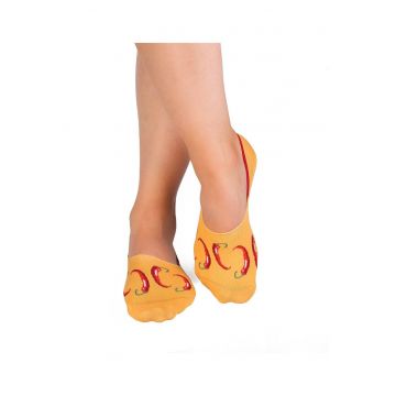 Sosete tip talpici Invisible Summer Chilli Pepper